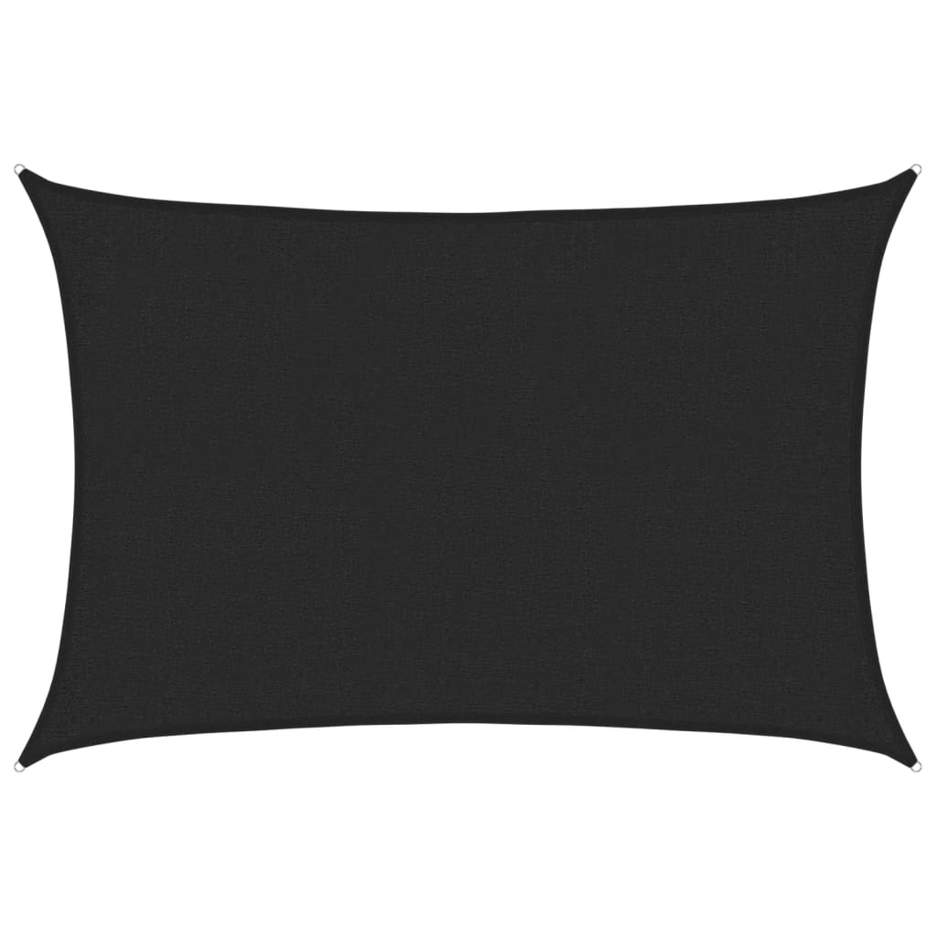 Vela Parasole 160 g/mÂ² Nera 2x3 m in HDPE
