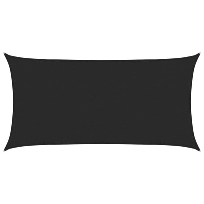 Vela Parasole 160 g/mÂ² Nera 2x4 m in HDPE