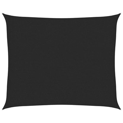 Vela Parasole 160 g/mÂ² Nera 2,5x3 m in HDPE