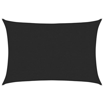Vela Parasole 160 g/mÂ² Nera 2,5x4 m in HDPE