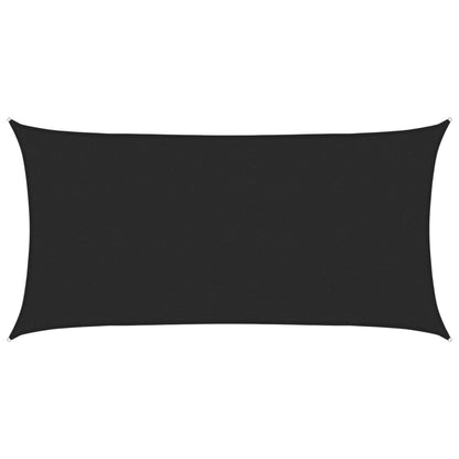 Vela Parasole 160 g/mÂ² Nera 2,5x4,5 m in HDPE