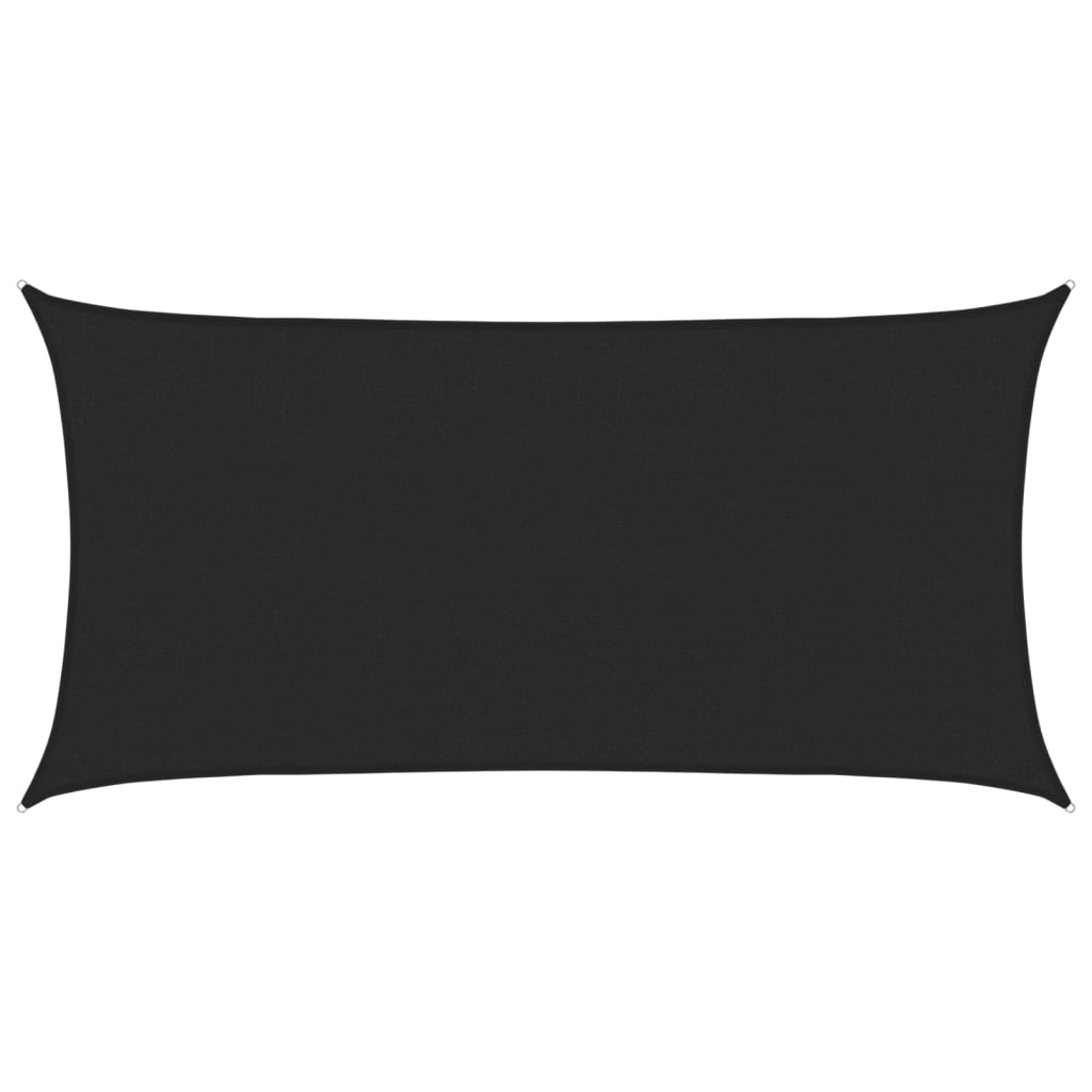 Vela Parasole 160 g/mÂ² Nera 2,5x5 m in HDPE