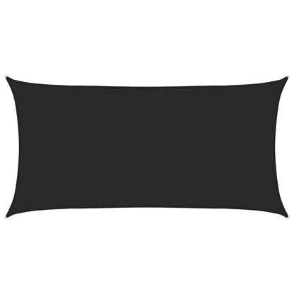 Vela Parasole 160 g/mÂ² Nera 2,5x5 m in HDPE