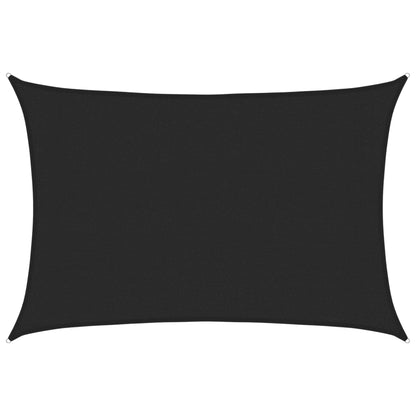 Vela Parasole 160 g/mÂ² Nera 3x5 m in HDPE