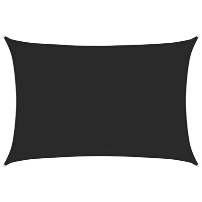 Vela Parasole 160 g/mÂ² Nera 3,5x4,5 m in HDPE