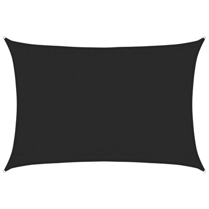 Vela Parasole 160 g/mÂ² Nera 3,5x5 m in HDPE