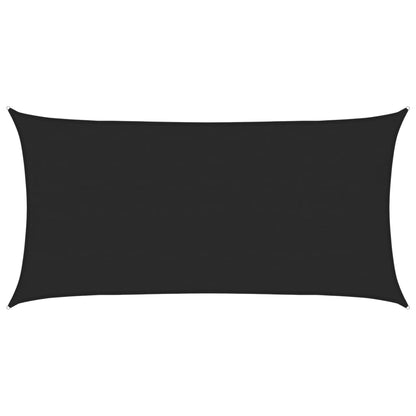Vela Parasole 160 g/m² Nera 4x7 m in HDPE
