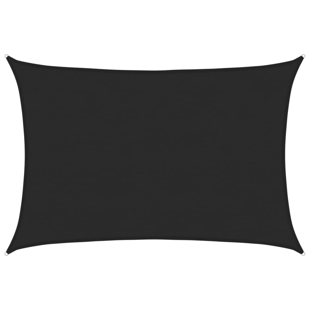 Vela Parasole 160 g/mÂ² Nera 5x6 m in HDPE