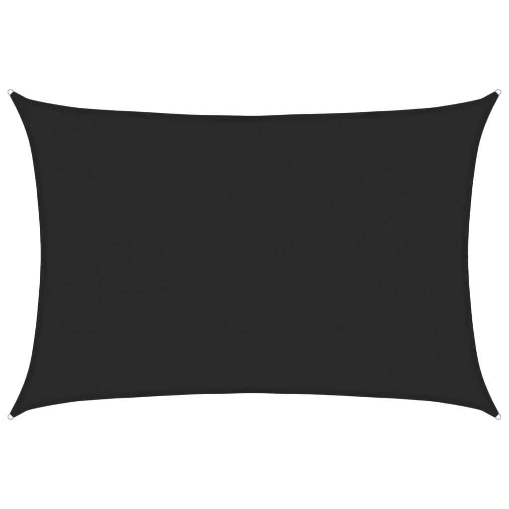 Vela Parasole 160 g/mÂ² Nera 5x7 m in HDPE