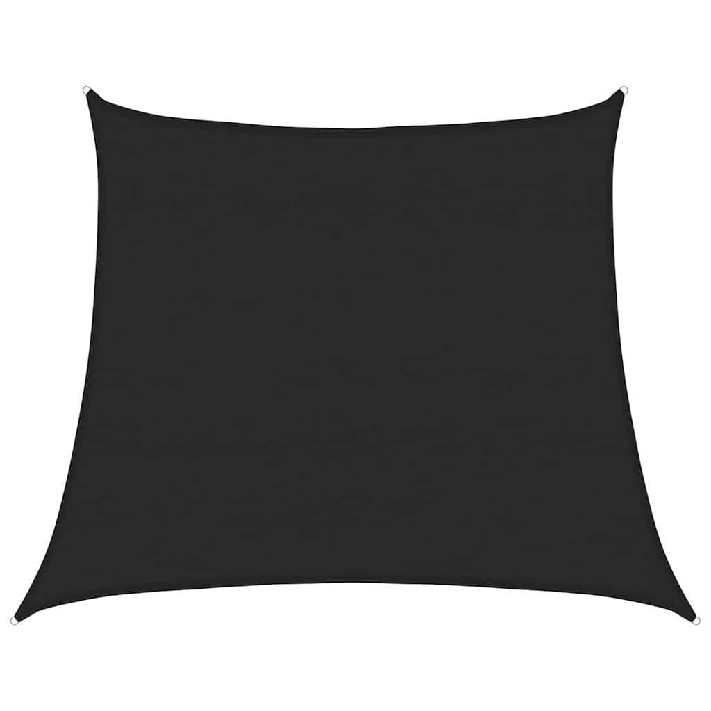 Vela Parasole 160 g/mÂ² Trapezio Nero 4/5x4 m in HDPE