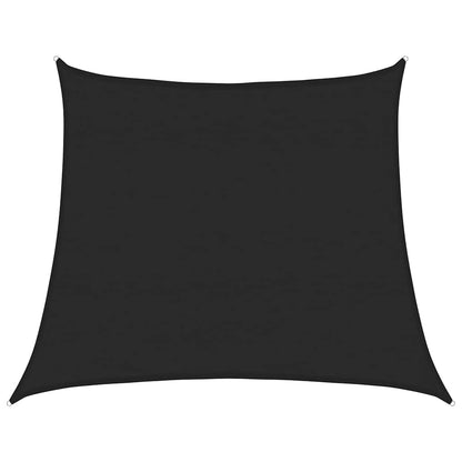 Vela Parasole 160 g/mÂ² Trapezio Nero 4/5x4 m in HDPE