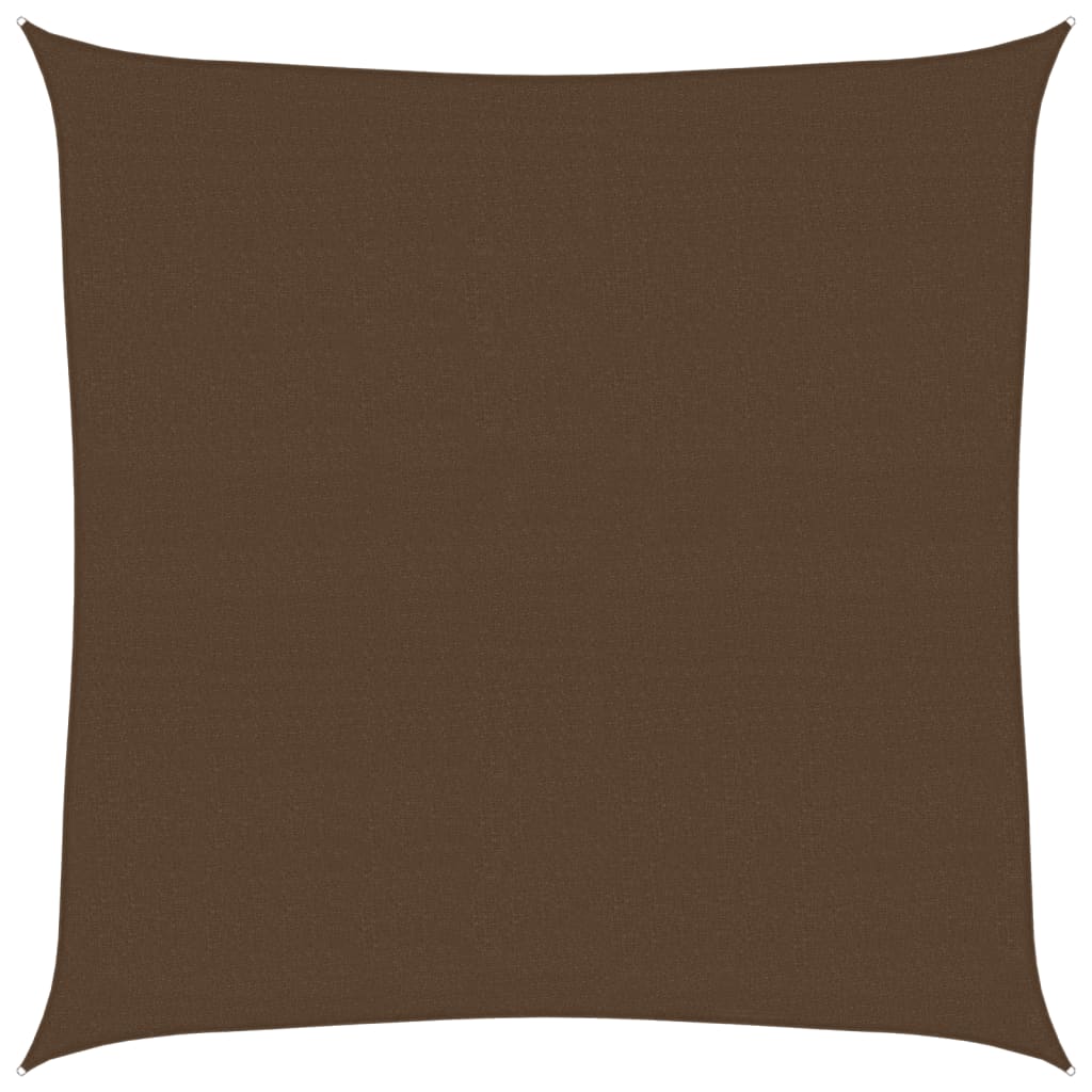 Vela Parasole 160 g/m² Marrone 5x5 m in HDPE