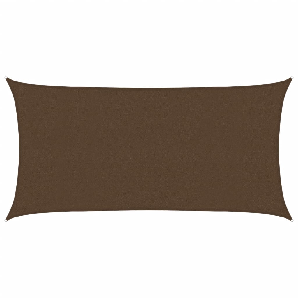 Vela Parasole 160 g/m² Marrone 2x3,5 m in HDPE