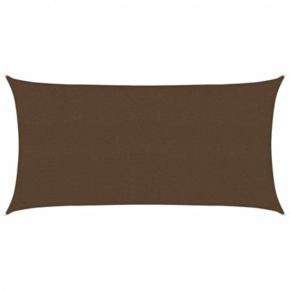 Vela Parasole 160 g/m² Marrone 2x3,5 m in HDPE