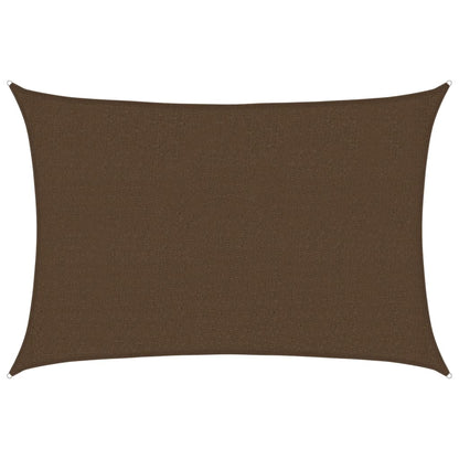 Vela Parasole 160 g/mÂ² Marrone 2,5x3,5 m in HDPE