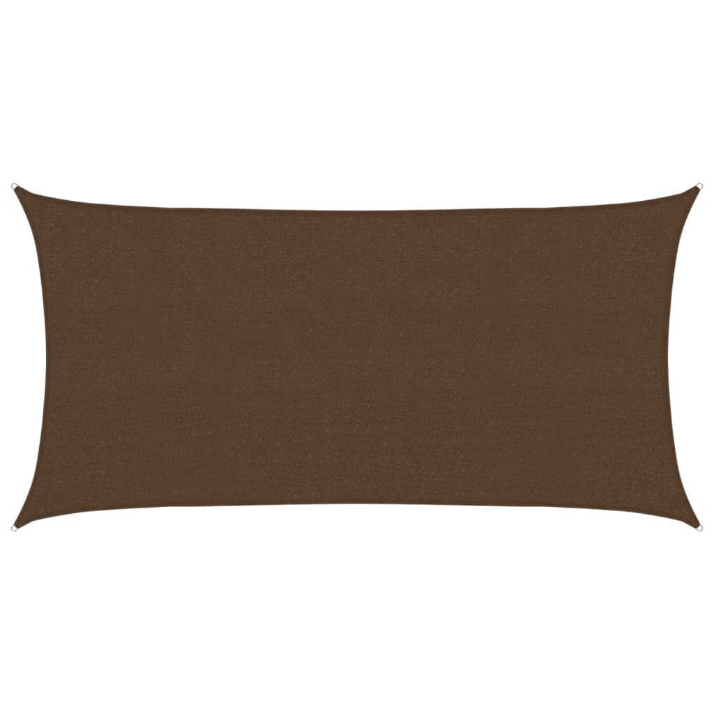 Vela Parasole 160 g/mÂ² Marrone 2,5x4,5 m in HDPE