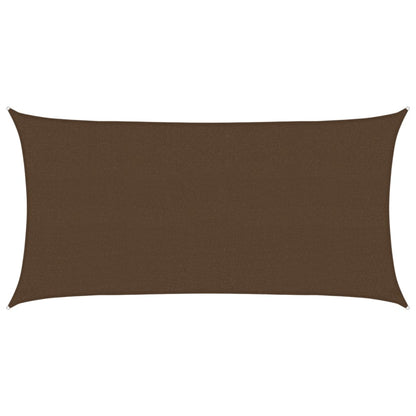 Vela Parasole 160 g/mÂ² Marrone 2,5x4,5 m in HDPE