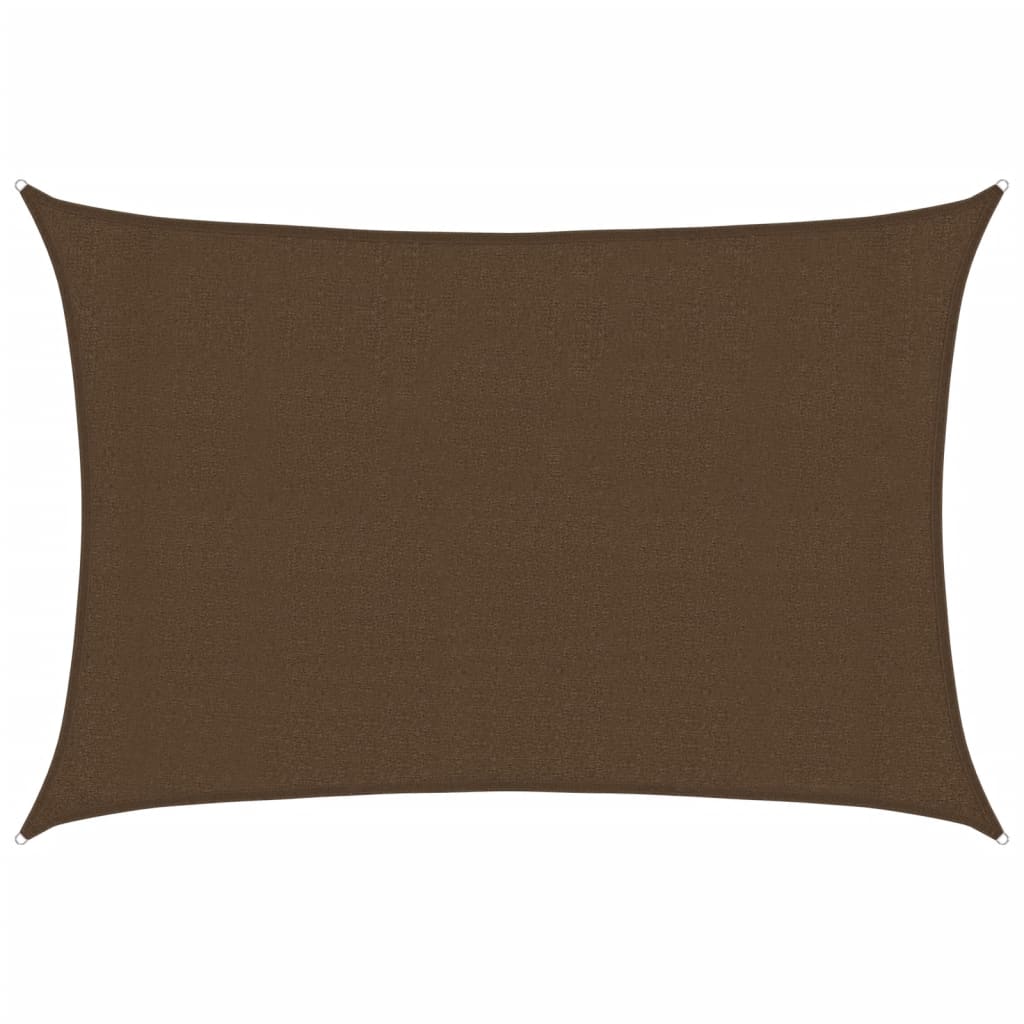 Vela Parasole 160 g/mÂ² Marrone 3x5 m in HDPE