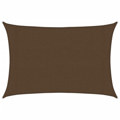 Vela Parasole 160 g/mÂ² Marrone 3x5 m in HDPE