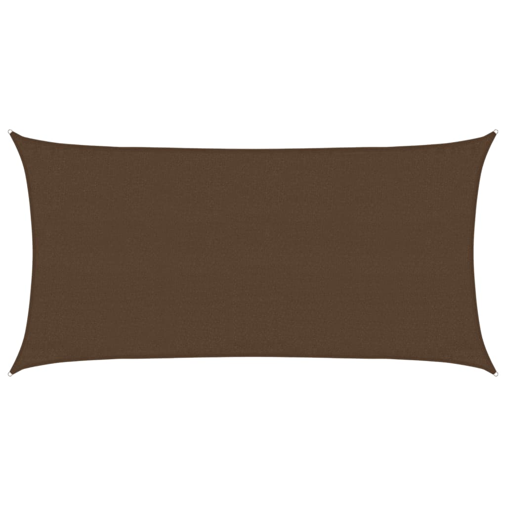 Vela Parasole 160 g/mÂ² Marrone 3x6 m in HDPE