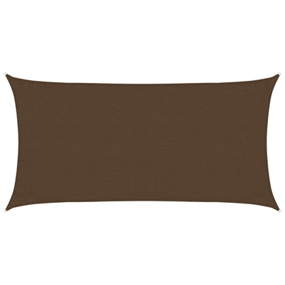 Vela Parasole 160 g/mÂ² Marrone 3x6 m in HDPE