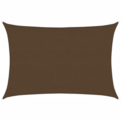 Vela Parasole 160 g/m² Marrone 3,5x4,5 m in HDPE