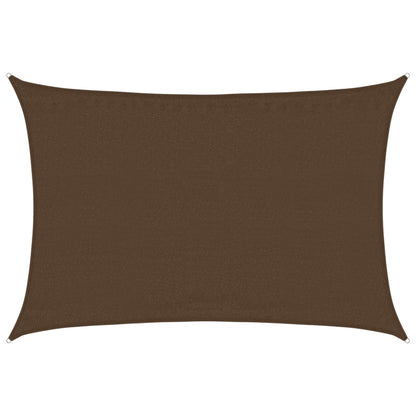 Vela Parasole 160 g/m² Marrone 3,5x5 m in HDPE