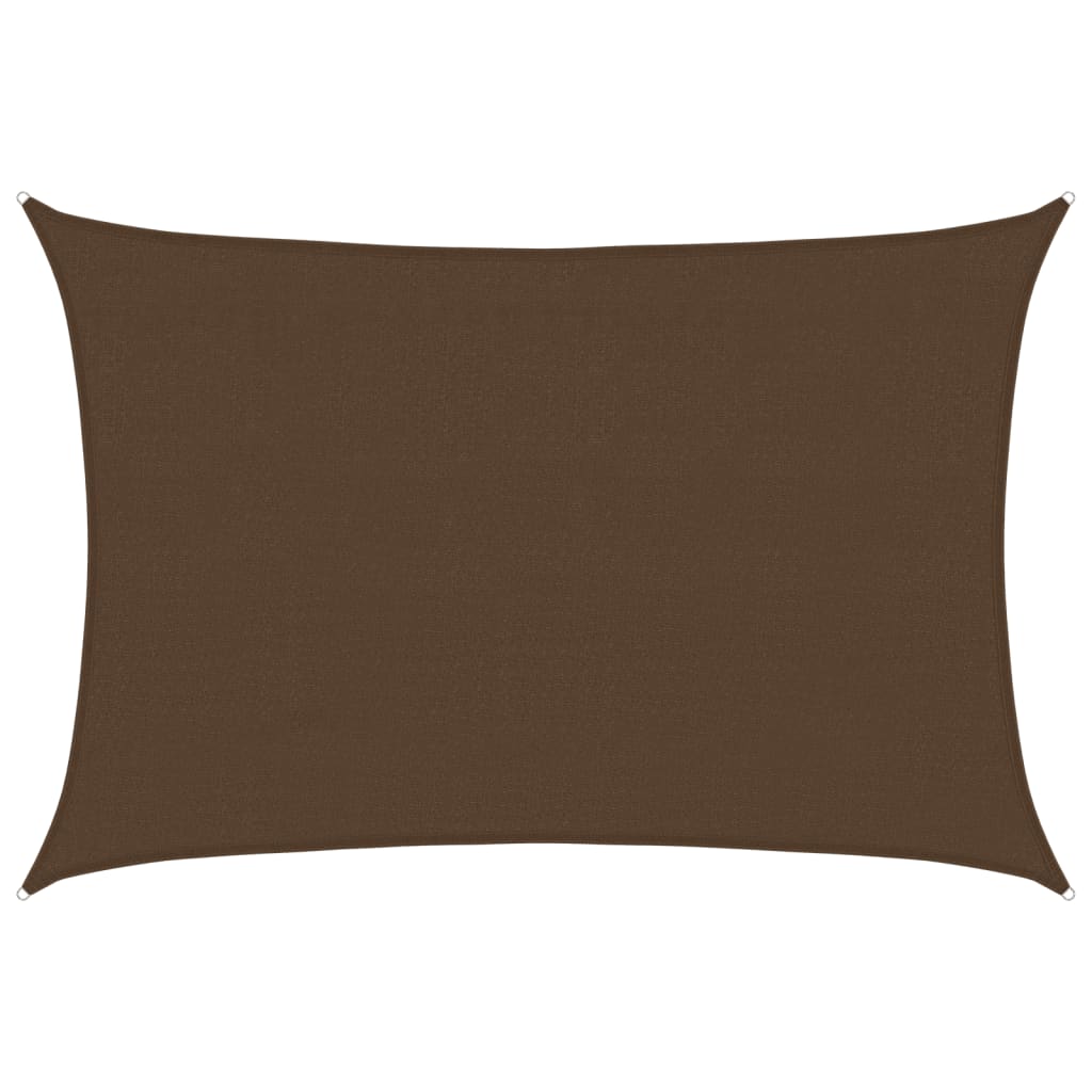 Vela Parasole 160 g/mÂ² Marrone 4x5 m in HDPE