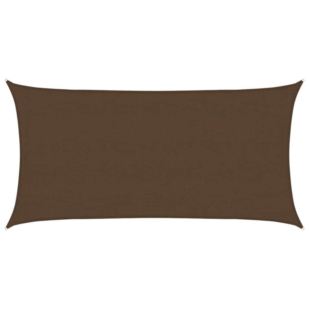 Vela Parasole 160 g/mÂ² Marrone 4x7 m in HDPE