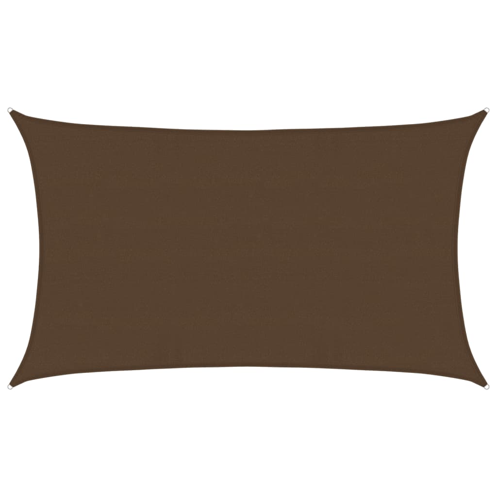 Vela Parasole 160 g/mÂ² Marrone 5x8 m in HDPE