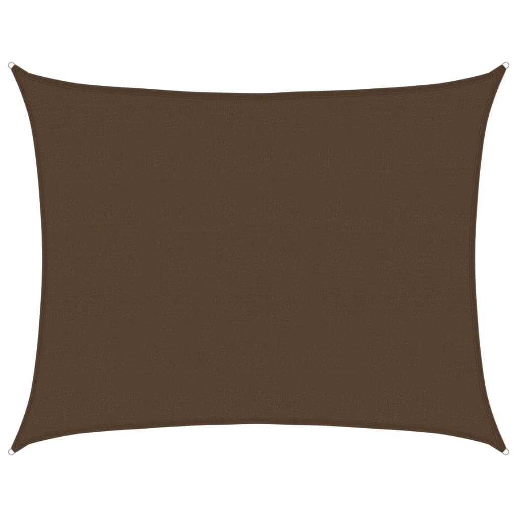 Vela Parasole 160 g/mÂ² Marrone 6x7 m in HDPE