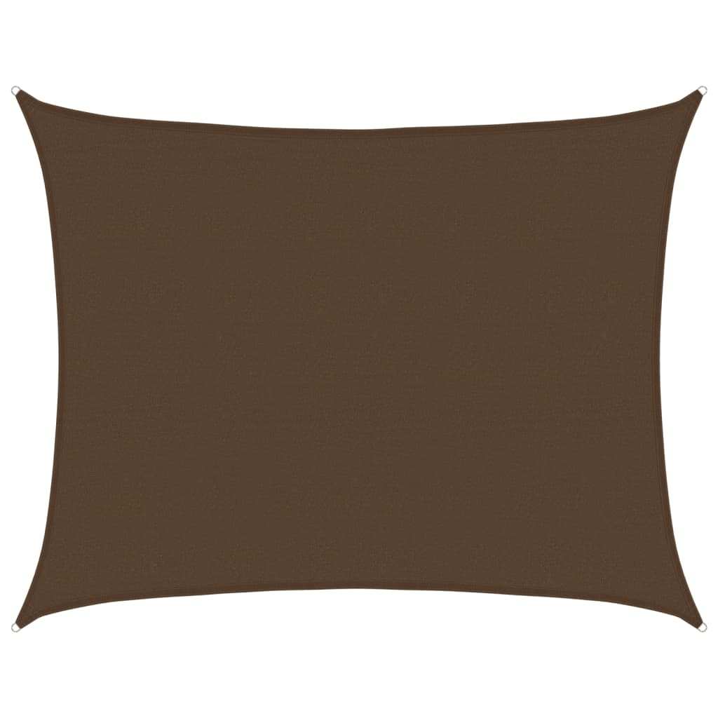 Vela Parasole 160 g/mÂ² Marrone 6x8 m in HDPE