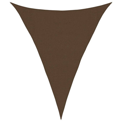 Vela Parasole 160 g/mÃ‚Â² Marrone 3x4x4 m in HDPE