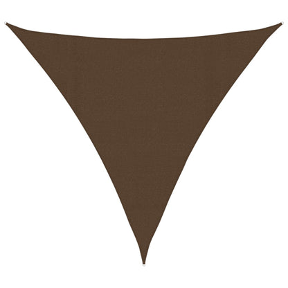 Vela Parasole 160 g/mÂ² Marrone 4x4x4 m in HDPE
