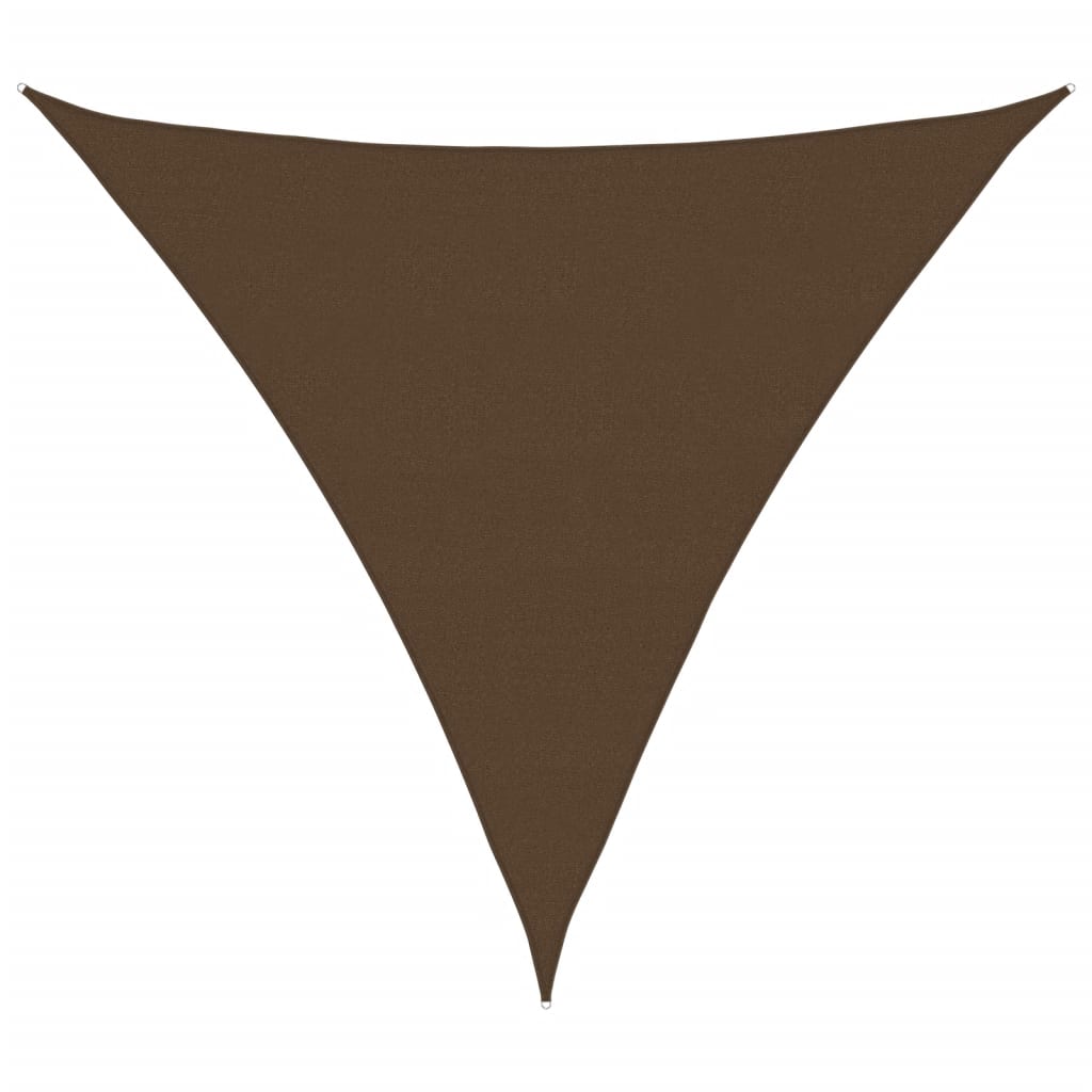 Vela Parasole 160 g/mÂ² Marrone 6x6x6 m in HDPE
