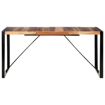 Tavolo da Pranzo 160x80x75 cm in Legno Massello