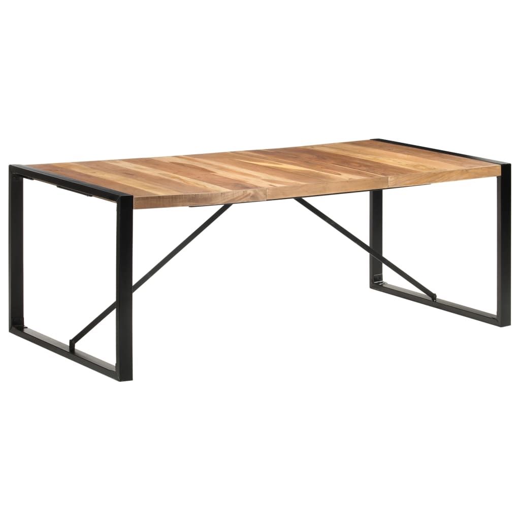 Tavolo da Pranzo 200x100x75 cm in Legno Massello