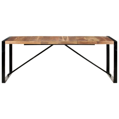 Tavolo da Pranzo 200x100x75 cm in Legno Massello