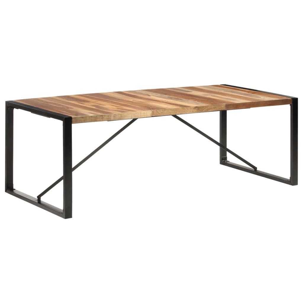 Tavolo da Pranzo 220x100x75 cm in Legno Massello