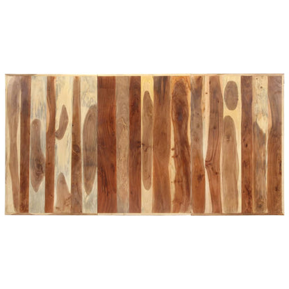 Tavolo da Pranzo 200x100x75cm Legno Massello con Finitura Ambra