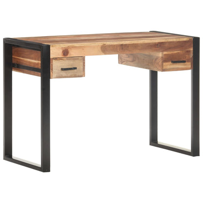 Scrivania 110x50x76 cm in Legno Massello