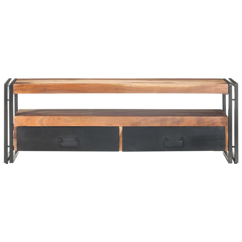 Mobile Porta TV 120x30x40 cm in Legno Massello