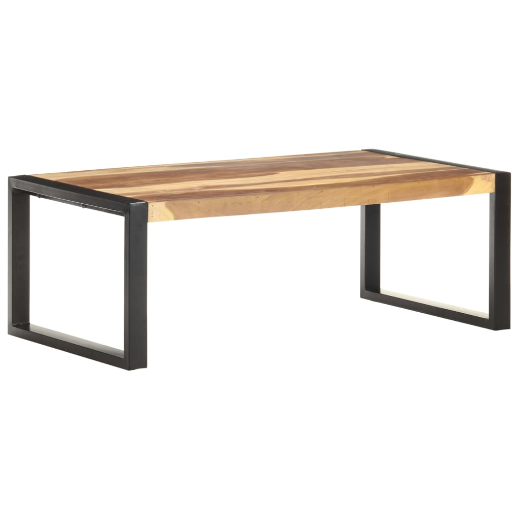 Tavolino da Salotto 110x60x40 cm in Legno Massello