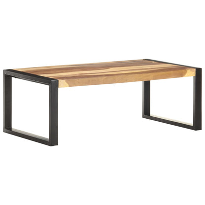 Tavolino da Salotto 110x60x40 cm in Legno Massello