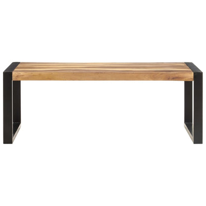 Tavolino da Salotto 110x60x40 cm in Legno Massello