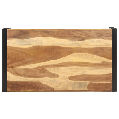 Tavolino da Salotto 110x60x40 cm in Legno Massello