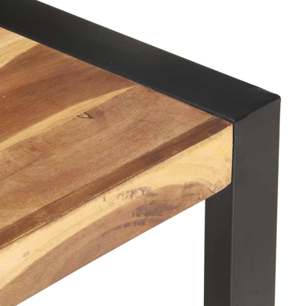 Tavolino da Salotto 110x60x40 cm in Legno Massello