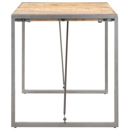 Tavolo da Pranzo 160x80x75 cm in Legno Massello di Mango