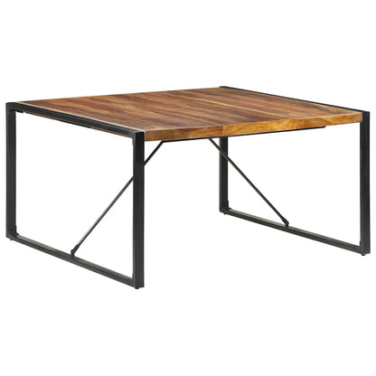 Tavolo da Pranzo 140x140x75 cm in Legno Massello