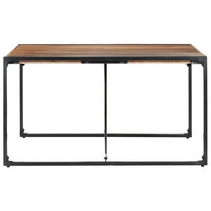 Tavolo da Pranzo 140x140x75 cm in Legno Massello
